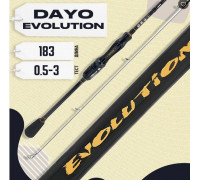 Спиннинг DAYO Evolution 0.5-3гр 1,83м 16117-0,53-1,83