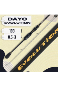 Спиннинг DAYO Evolution 0.5-3гр 1,83м 16117-0,53-1,83
