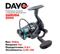 Катушка DaYo Garuda 20 4+1BB GR5.2:1 MD6кг W240гр ЗШ 292502-20