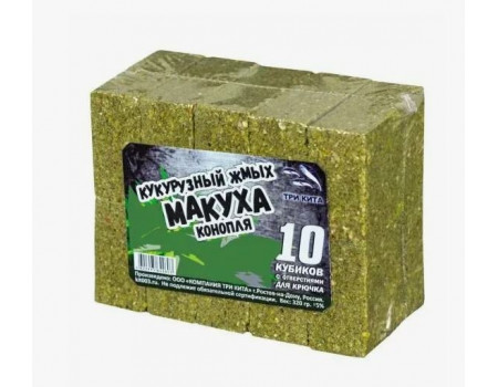 Макуха Tri Kita блок кукуруза с отверстием 350гр Конопля 10шт
