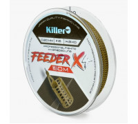 Шнур Killer Feeder X4 0.18мм 12.1кг 150м brown