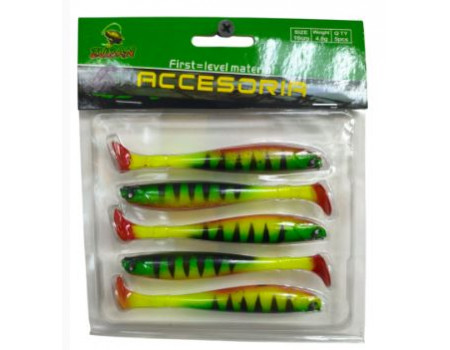 Силикон Zuban Accesoria 10cm w.4.8g #6  (уп.5шт)