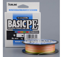 Шнур Sunline Basic PEx4 Multicolor #2 35lb 200м 15.5 кг.
