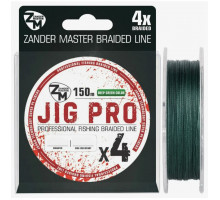 Шнур Zander Master Jig Pro 0.18 мм. 10.71 кг150 м. deep green